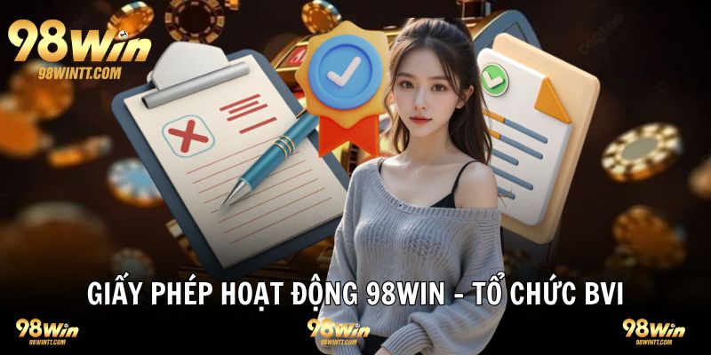 Giấy chứng nhận tư BVI - Anh của đơn vị đổi thưởng 